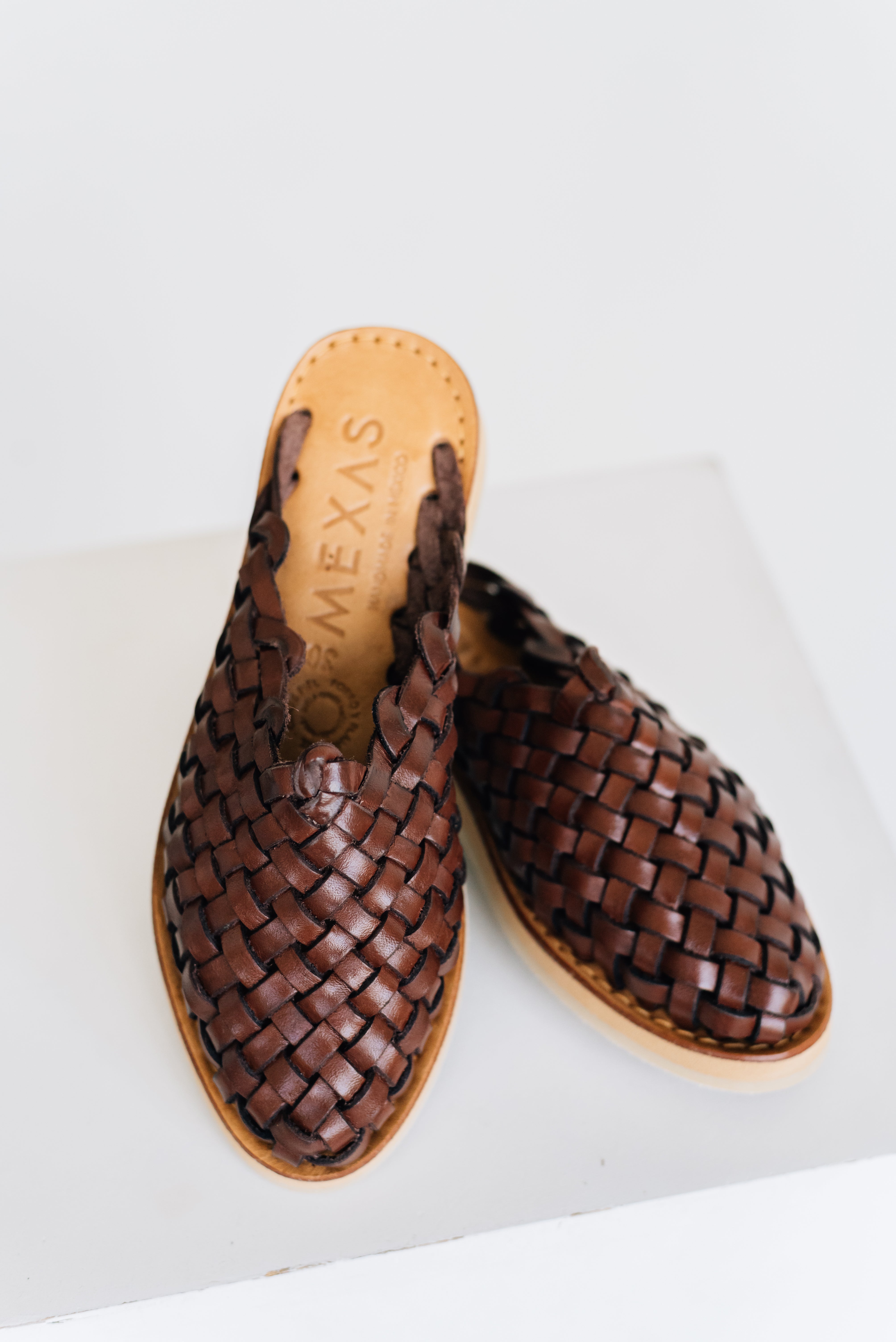 Huarache Leather Slip-on