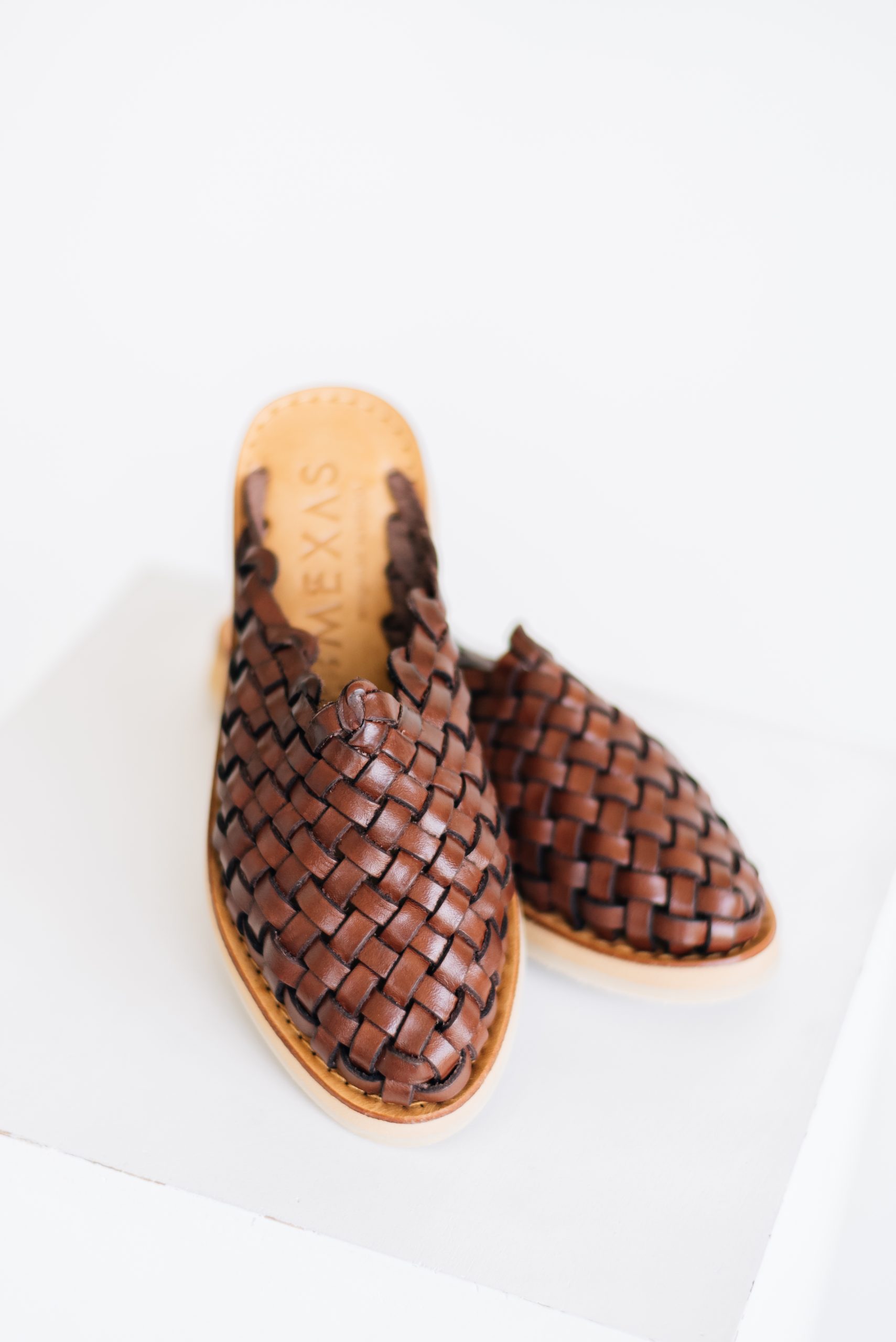 Huarache Leather Slip-on