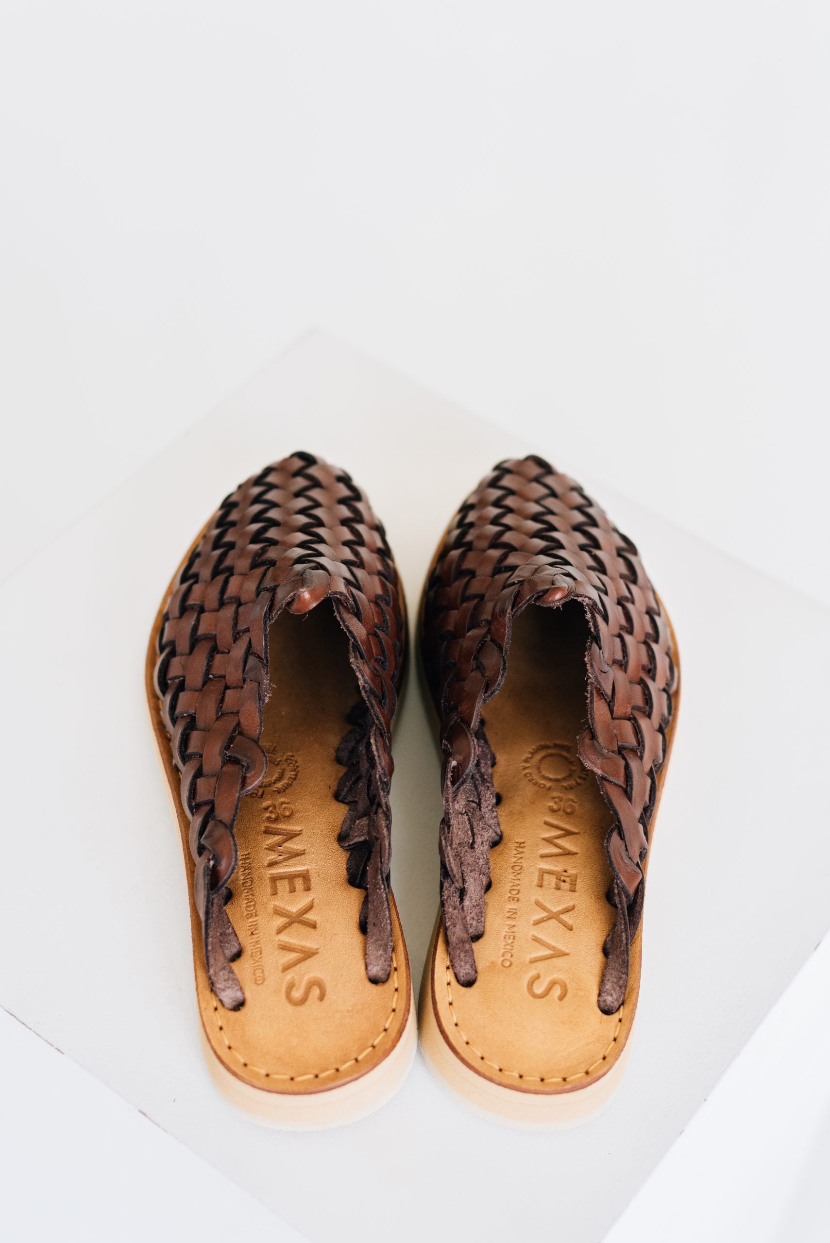 Huarache Leather Slip-on