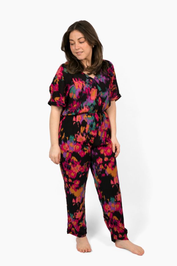 Short Sleeve Jumpsuit