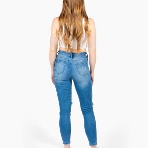 Skinny Distressed Jeans - Image 2